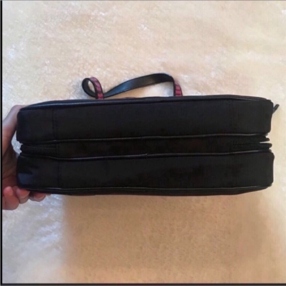 Victoria's Secret Pink Stripe Jetsetter Make up Cosmetic Hanging Travel … - Picture 5 of 6